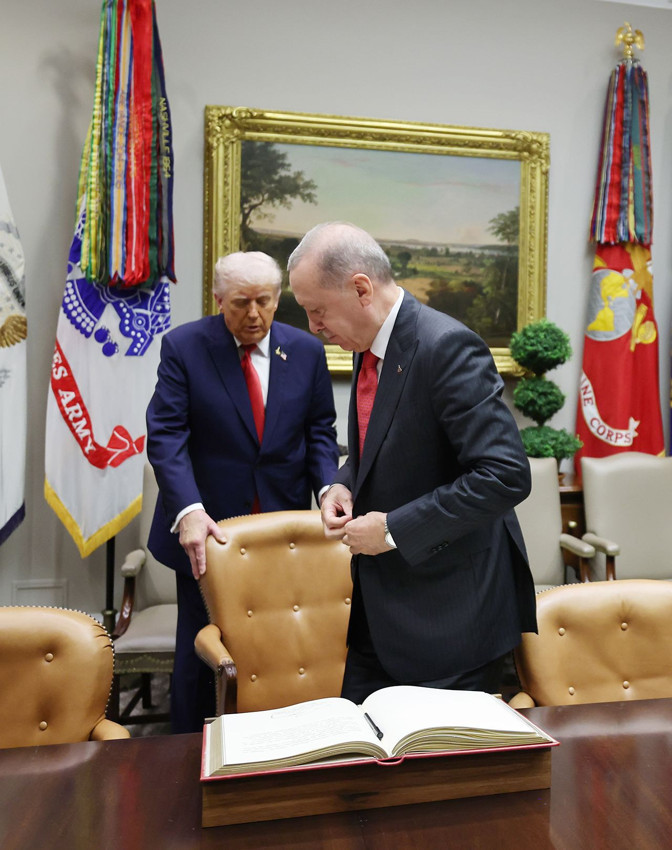 Trump: ''F35 ve F16'lar için anlaşma yapabiliriz, ancak Erdoğan önce bizim için birşeyler yapacak'' - Resim: 2