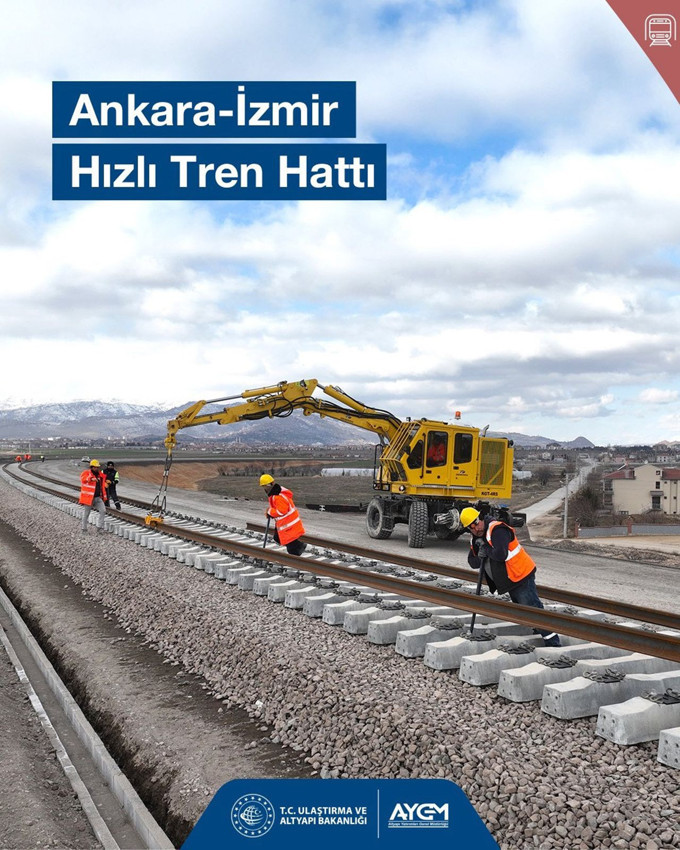 Ankara - İzmir Yüksek Hızlı Tren projesinde son durum görüntülendi - Resim: 4