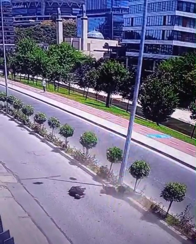 İstanbul'da tek teker faciası kamerada - Resim: 3
