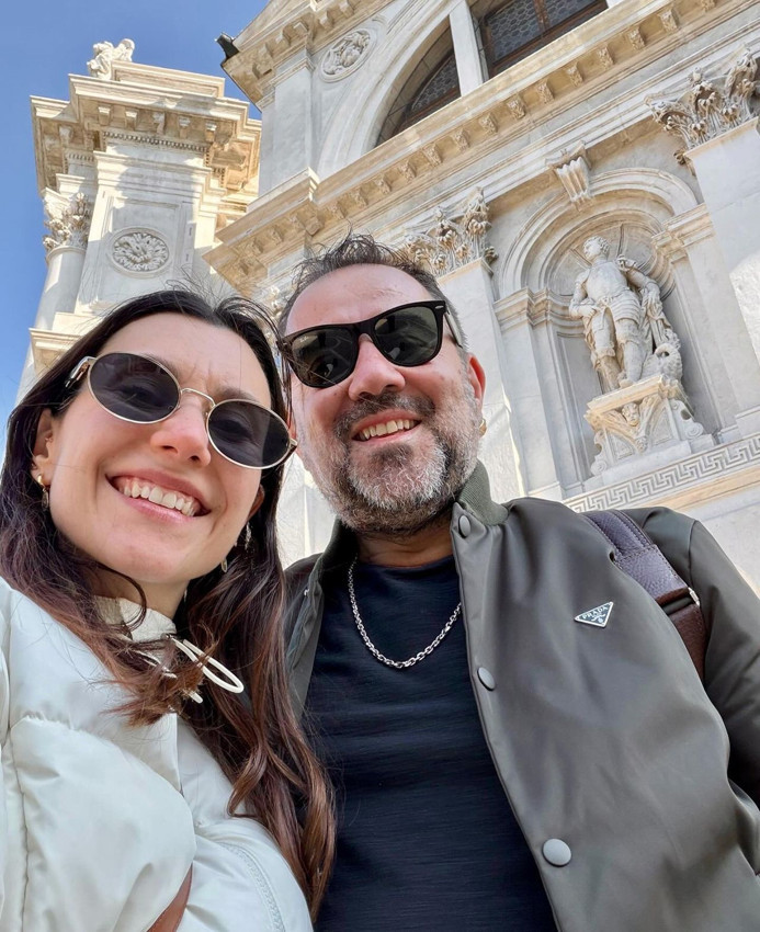 Ata Demirer ve sevgilisi Venedik sokaklarında aşka geldi! - Resim: 2