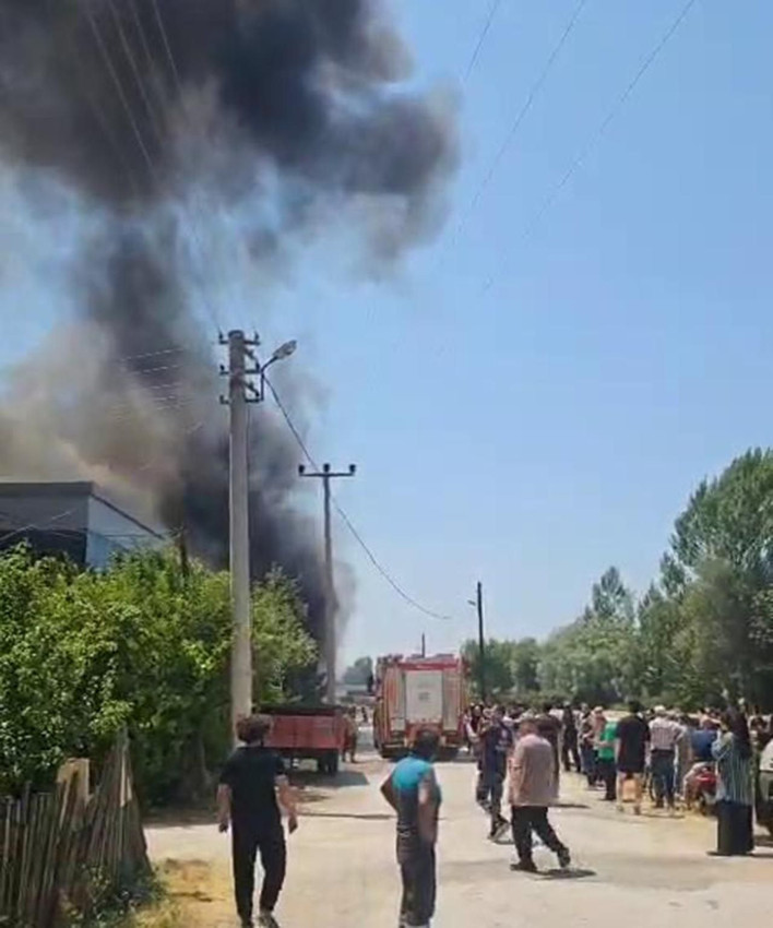 Bolu'da fabrikada büyük yangın - Resim: 1