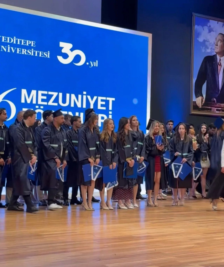 Yeditepe mezuniyetindeki ayetli pankart gerginliğine soruşturma - Resim: 3