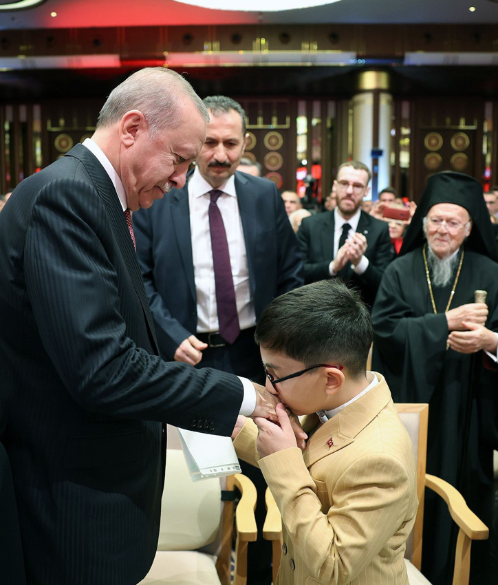 Bahçeli Anıtkabir'in ardından Cumhurbaşkanlığı Külliyesi'ndeki resepsiyonda da yoktu - Resim: 2