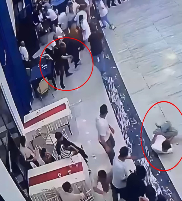 Düğün salonunu kana bulayan saldırı kamerada - Resim: 3