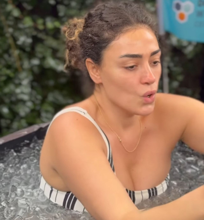 Survivor 2026'dan elenen Dilan Çıtak'ın buz dolu küvetteki meydan okuması olay oldu - Resim: 4