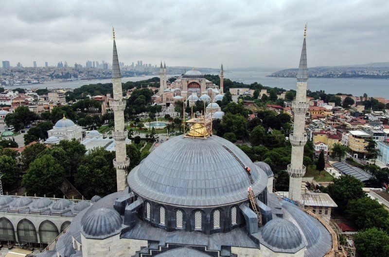 Sultanahmet Camii'nde hareketli anlar - Resim: 2