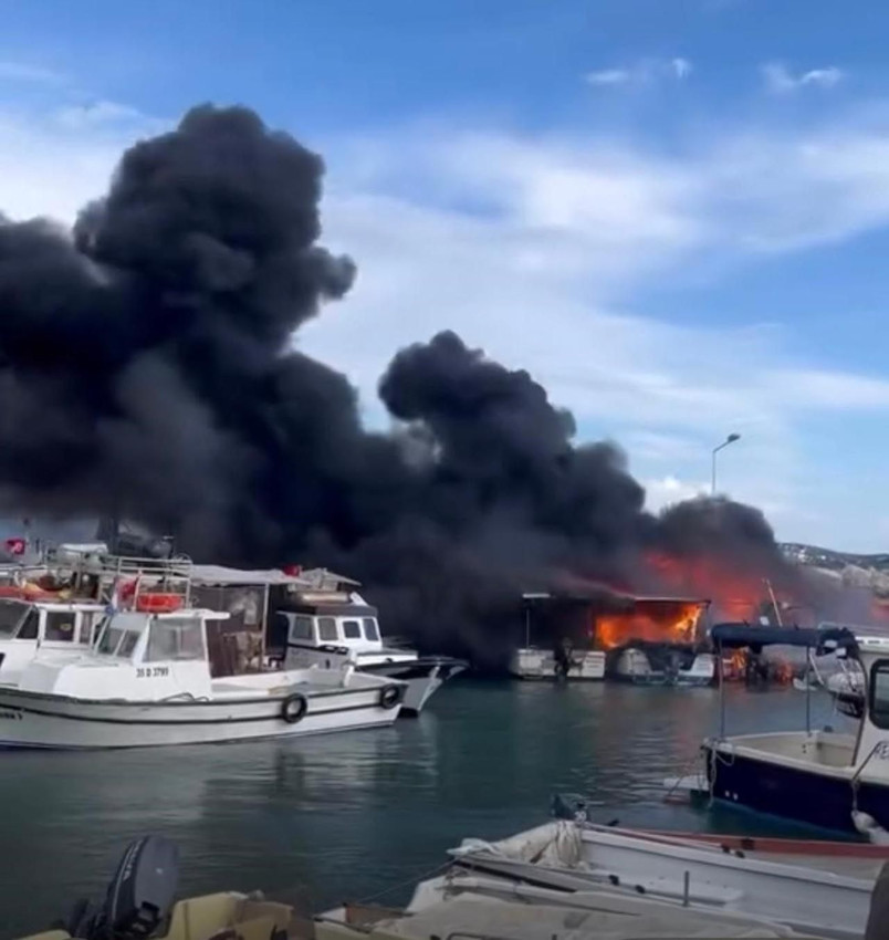 Ünlü tatil cennetinde korku dolu anlar: Tekneler alev alev yandı - Resim: 4