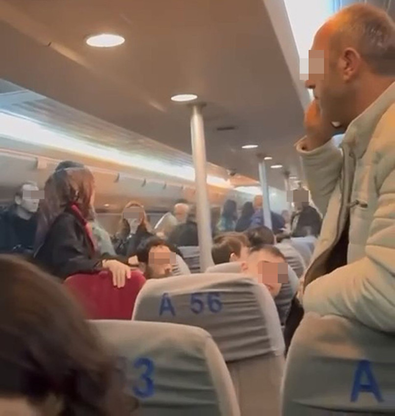 BUDO feribotunda yangın paniği - Resim: 1