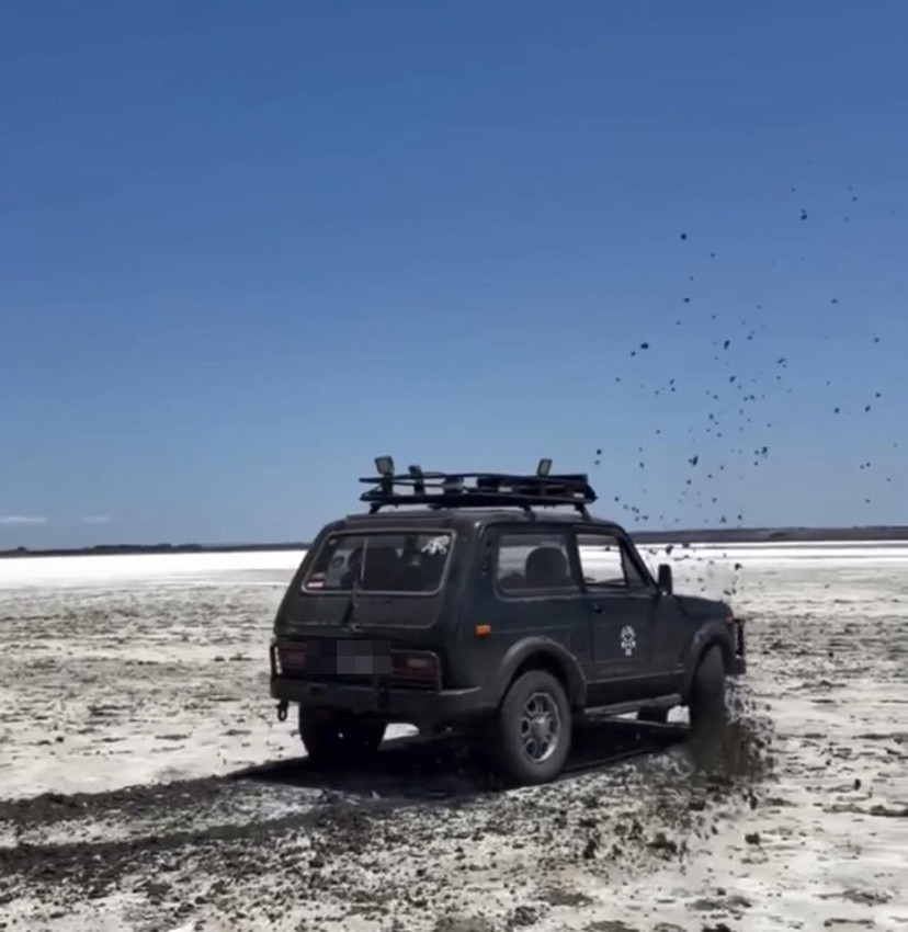 Gökçeada'daki tuz gölündeki drift magandasının sonu bu oldu - Resim: 2