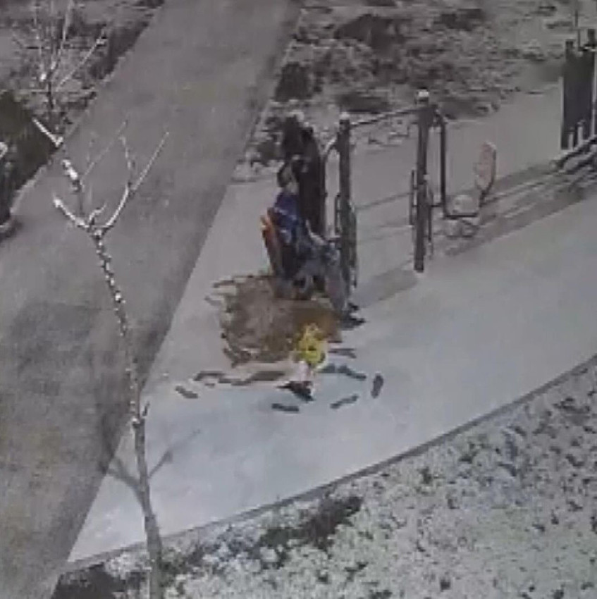 İstanbul'da kar yağışı altında 2 kişi yaptıklarıyla herkesi şaşırttı - Resim: 3