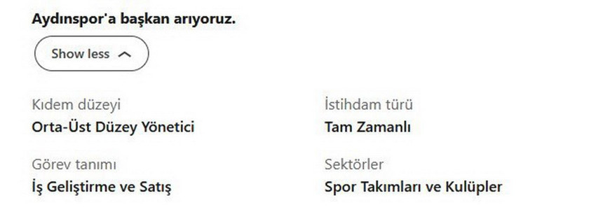Süper Lig'in eski efsane kulübü iş ilanıyla yeni başkanını arıyor: 36 saatte bin 391 başvuru yapıldı - Resim: 6