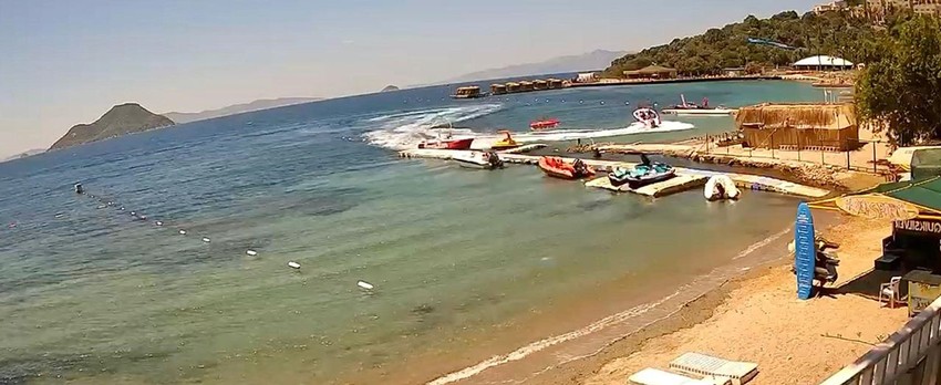 Bodrum'da yabancı turistler denizde kabusu yaşadı: Korkunç kaza kamerada - Resim: 3