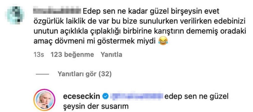 Ece Seçkin derin yırtmaçlı elbisesiyle sosyal medyanın diline düştü - Resim: 4
