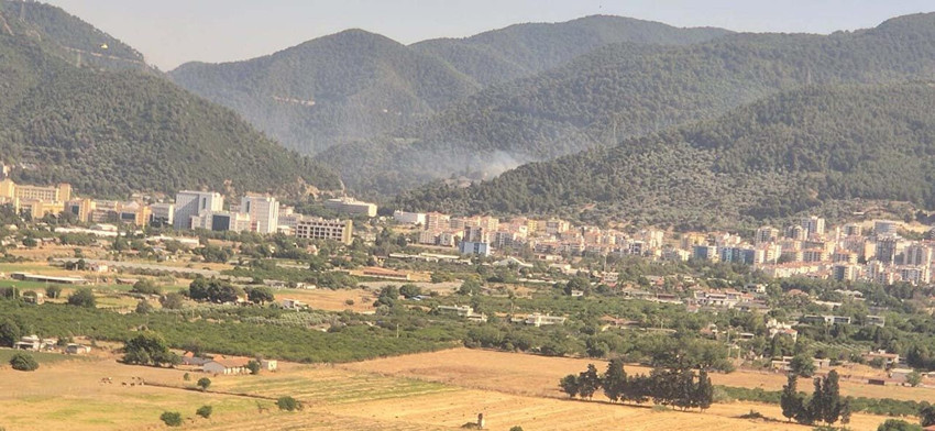 İzmir'de iki noktada orman yangını - Resim: 4