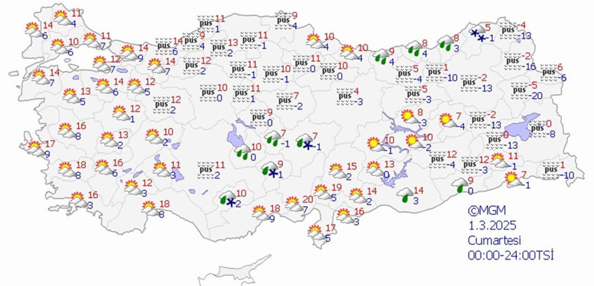 Meteoroloji'den kar ve sağanak yağış uyarısı - Resim: 4