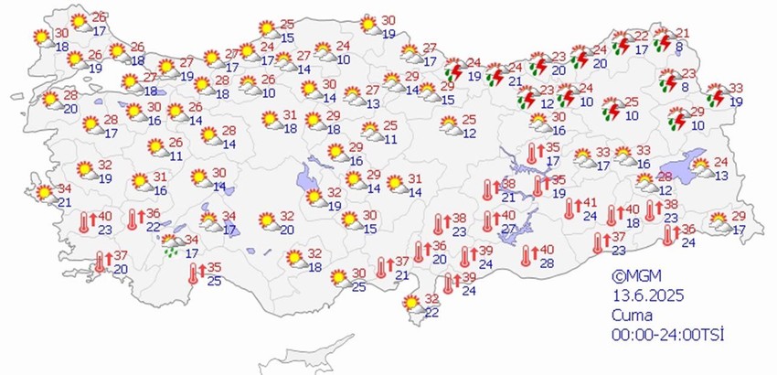 Meteoroloji il il açıkladı: Sağanak yağış geri dönüyor - Resim: 7