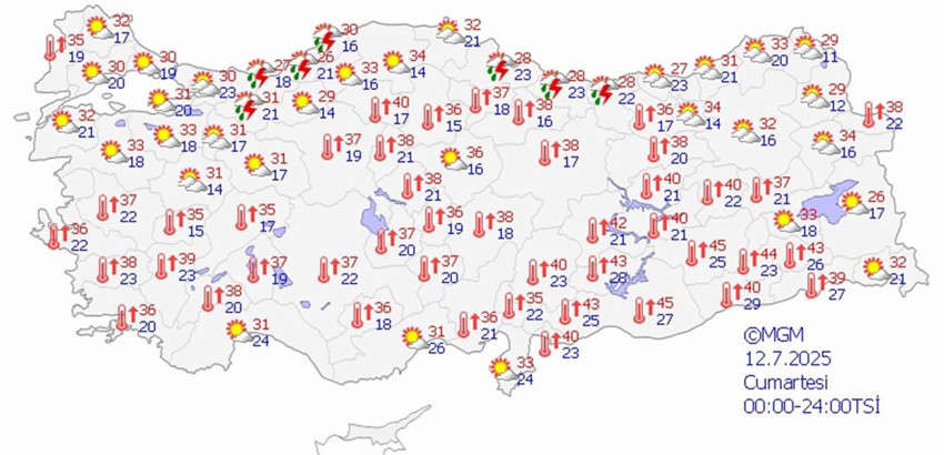 Bir yanda sağanak diğer yanda kavurucu sıcaklar; hafta sonu planı yapanlar dikkat... - Resim: 4
