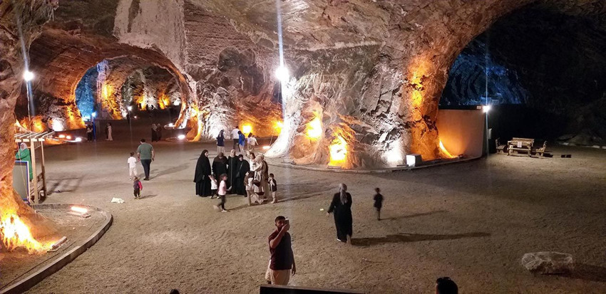 Şİfa kaynağı ve doğal klimalı tuz mağarası turistlerin gözdesi oldu - Resim: 3