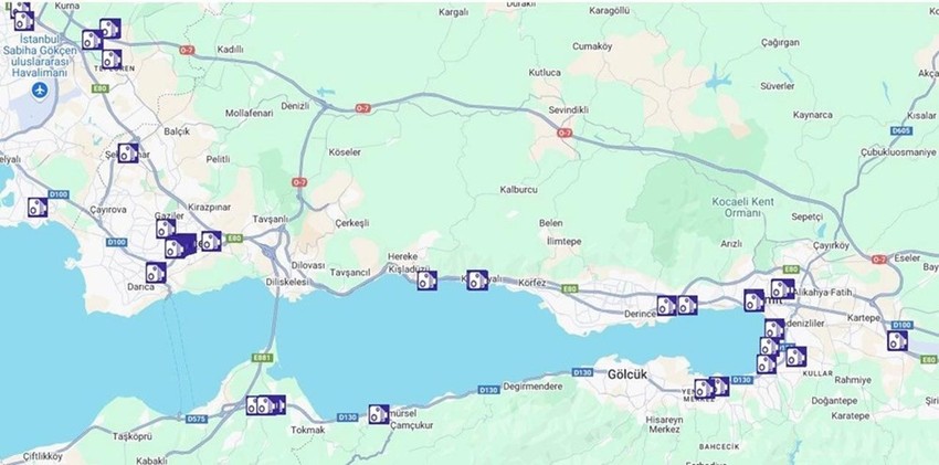 Sürücüler dikkat! İl il sabit radar noktaları belli oldu - Resim: 41