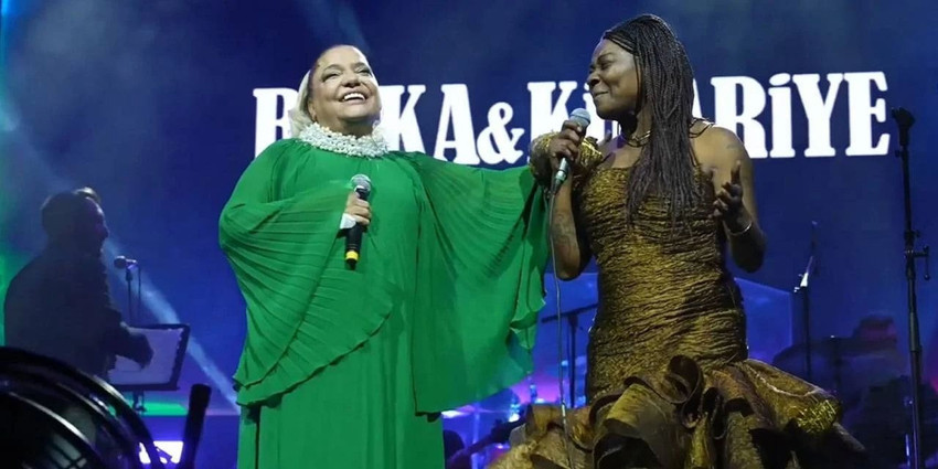 Kibariye ve Buika'nın tarihi konserine damga vuran anlar - Resim: 1