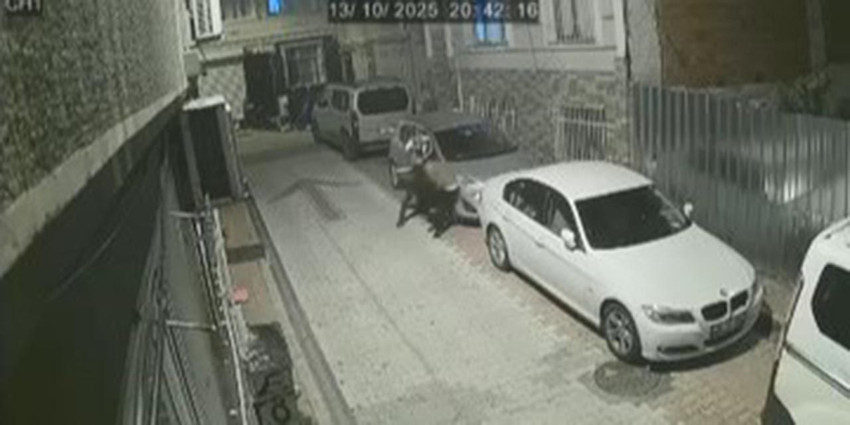 Sokak ortasında kadına bayıltan dayak! Yerde sürükledi - Resim: 3