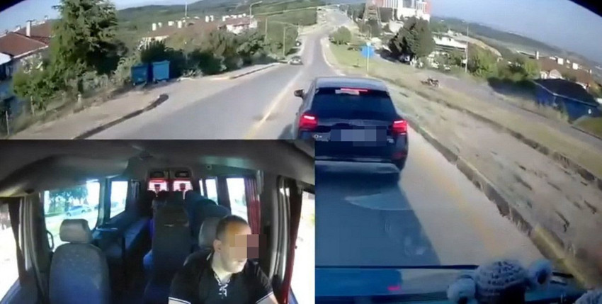 Trafikte bu sefer bir savcı ile minibüs şoförü tartıştı - Resim: 3