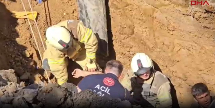 İstanbul'da inşaattaki göçük faciasından acı haber - Resim: 4