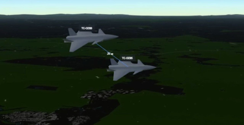 Türkiye'nin gururu insansız savaş uçağı KIZILELMA'dan ilk otonom kol uçuşu - Resim: 4
