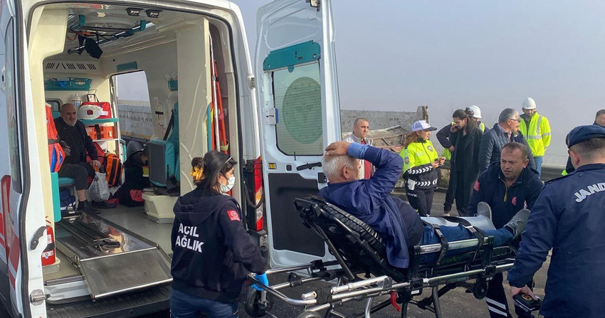 Tekirdağ'da ''sis'' kazası: Yaralılar var - Resim: 3