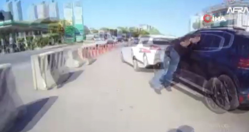 Trafikteki yol verme kavgasında hamile kadının çığlıkları sokağı inletti - Resim: 2