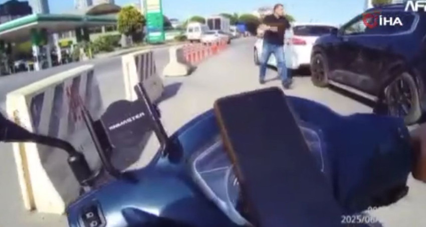 Trafikteki yol verme kavgasında hamile kadının çığlıkları sokağı inletti - Resim: 1