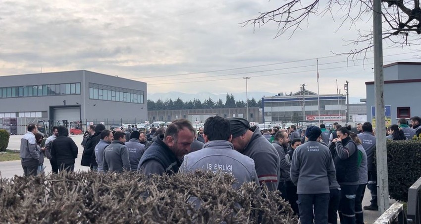 Bursa'da fabrikada büyük yangın - Resim: 1