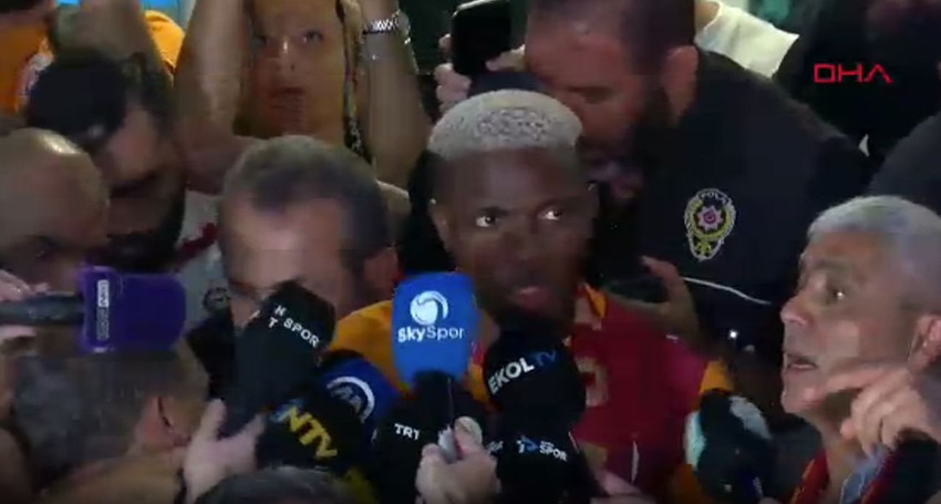 Victor Osimhen Türkiye'ye geldi; ne Galatasaraylılar ne de rakip taraftar uyumadı - Resim: 2