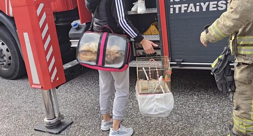 İstanbul'da korkutan yangın: 4 kişi mahsur kaldı - Resim: 4