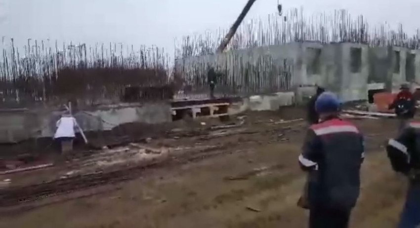 Bartınlı inşaat işçileri, Rusya'da deprem anını saniye saniye görüntüledi - Resim: 1