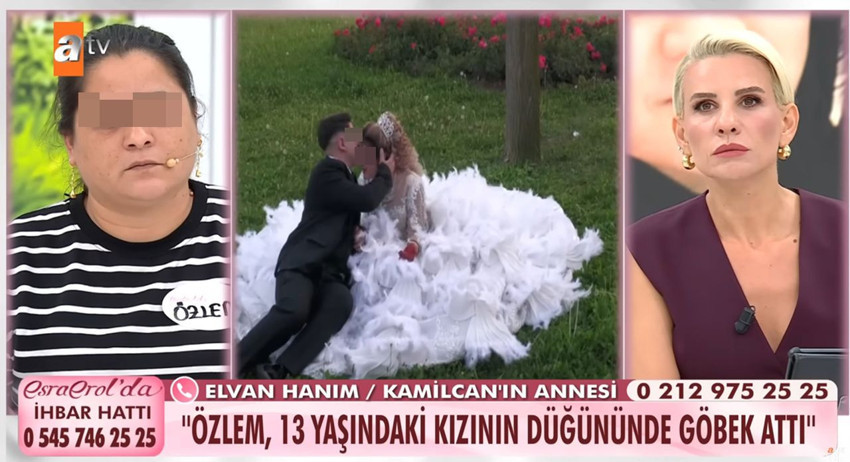 Esra Erol'da canlı yayınında ortaya çıktı... 13 yaşındaki kızı para karşılığı evlendirmişler! - Resim: 4