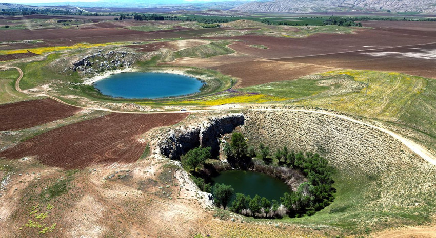 Türkiye'nin doğa harikası Nazar Boncuğu göllerinden inanılmaz manzara... - Resim: 2