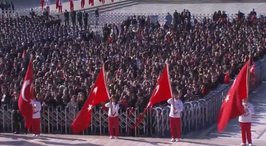 Anıtkabir'deki 29 Ekim töreninde yine ''Erdoğan'' sloganları - Resim: 3