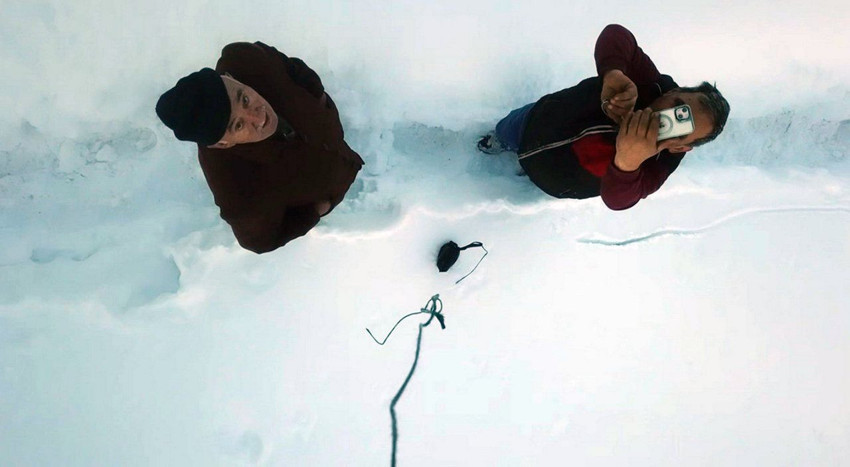 Kardan yolları kapanan köyün hastalarına drone ile ilaç sevkiyatı - Resim: 4