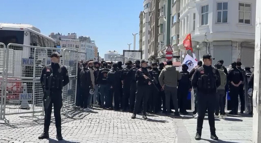 Taksim’de 1 Mayıs 1977 anmasına polis müdahalesi: Onlarca gözaltı var! - Resim: 4