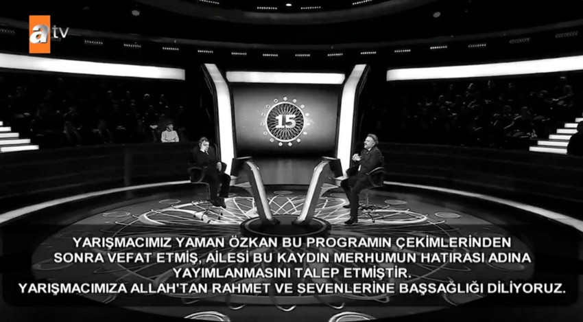 Kim Milyoner Olmak İster'de 7.500 TL ile elenen yarışmacı, yarışma sonrası hayatını kaybetti - Resim: 4