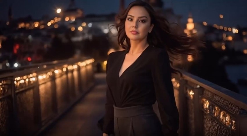 Ebru Gündeş'in yapay zekayla 30 yaş gençleştiği klibi olay oldu - Resim: 3