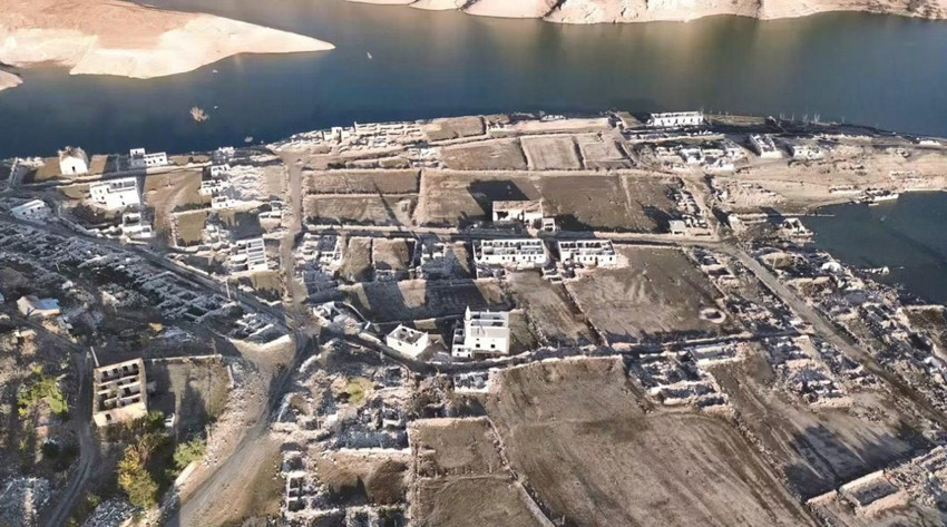 Sular çekildi, Türkiye'nin gerçek Atlantis'i ortaya çıktı - Resim: 3