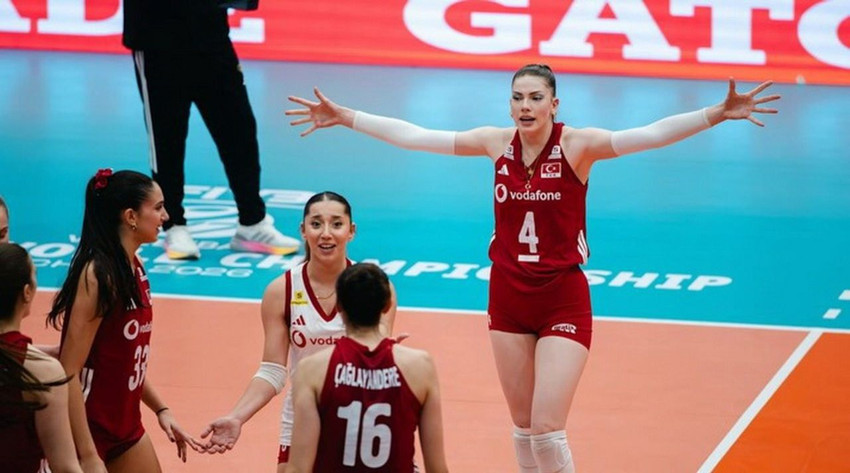 Filenin gen&ccedil; sultanları yarı finalde... U17 Kız Voleybol Milli Takımımız'dan bir zafer daha! - Resim: 2
