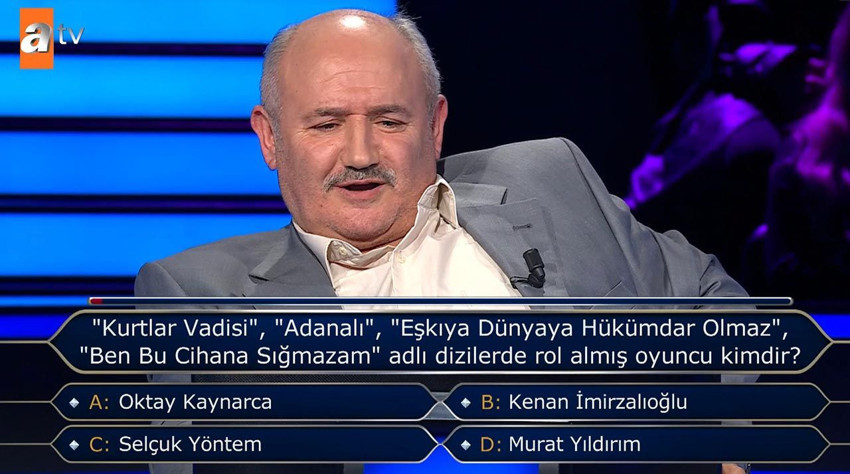Kim Milyoner Olmak İster'de yarışmacıyı da Oktay Kaynarca'yı da güldüren soru - Resim: 4