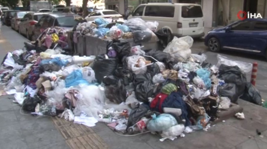 Ege'nin incisi İzmir'in sokakları yine çöp dağlarıyla doldu - Resim: 4