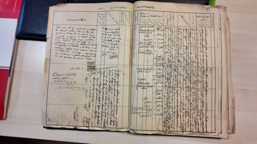 Ankara Adliyesi'nde 100 yıllık Emanet Memurluğu Eşya-yı Cürmiye Defteri bulundu - Resim: 4