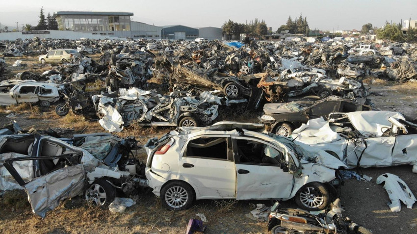 Deprem sonrası enkazlardan çıkarılan araçların akibeti belli oldu - Resim: 4