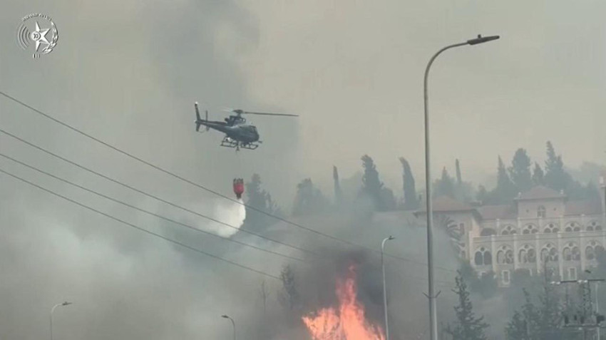 Kudüs yanıyor... İsrail uluslararası yardım istedi! Filistin ''hazırız'' dedi - Resim: 3