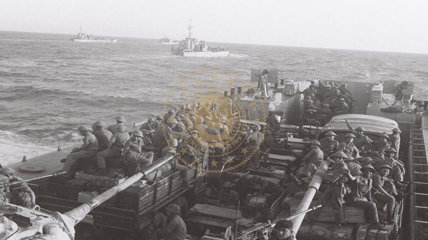 Kıbrıs Harekatı'nın hiç bilinmeyen görüntüleri yayınlandı - Resim: 1